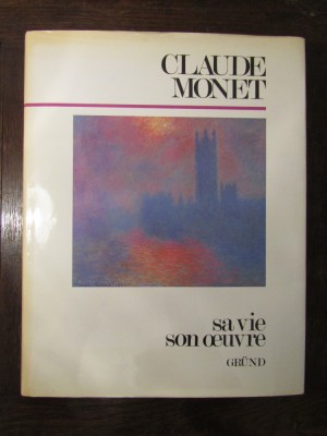 CLAUDE MONET SA VIE SON OUVRE foto
