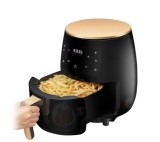 Friteuza cu Aer Cald 6L, Ecran Digital, Functie Coacere, Air Fryer, Gatire fara Ulei