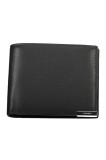 Cumpara ieftin Portofel Barbati Calvin Klein Mare Negru Logo Piele Poliuretan Universal