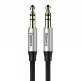 Cablu Audio 3.5mm - 3.5mm Baseus Yiven M30, 1.5m, Negru