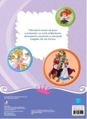 Coloram cu printesele - Carte de colorat cu creioane cerate |