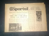 ZIARUL SPORTUL 3 APRILIE 1984