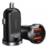 Cumpara ieftin Incarcator Auto Dual USB, Fast Charging, QC3.0, 30W JoyRoom (C-A09) Negru