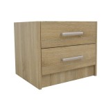 Cumpara ieftin Noptiera Olympus, Pako World, Stejar, 47x40x40 cm