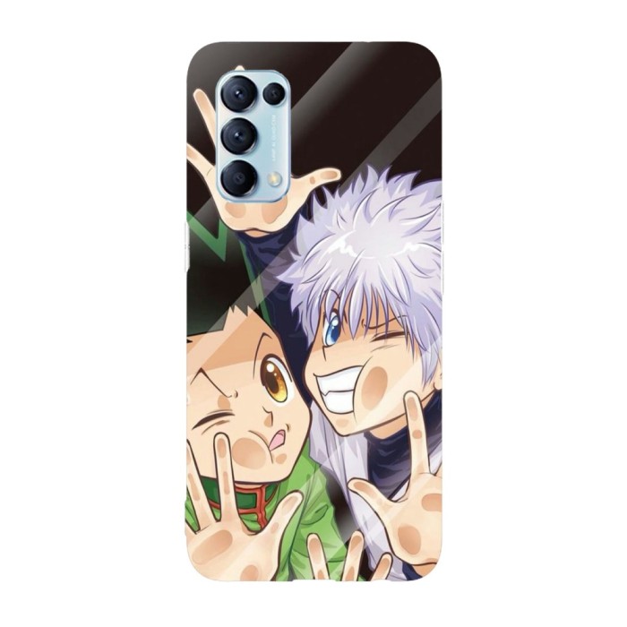 Husa compatibila cu Oppo A76, Viceversa, model Having Fun Hunter x Hunter, Silicon, TPU