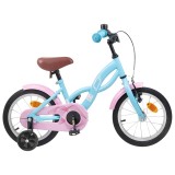 vidaXL Bicicletă pentru Copii 12 Inci pentru 2-4 ani Albastru deschis 42009652