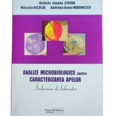 C11. Carte, Analize Microbiologice pentru Caracterizarea Apelor, 2008, 128 pag
