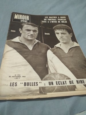 REVISTA MIROIR SPRINT NR.912 /1963 foto