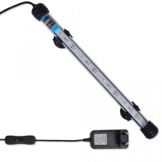 Lumină LED pentru acvariu 28 cm Alb