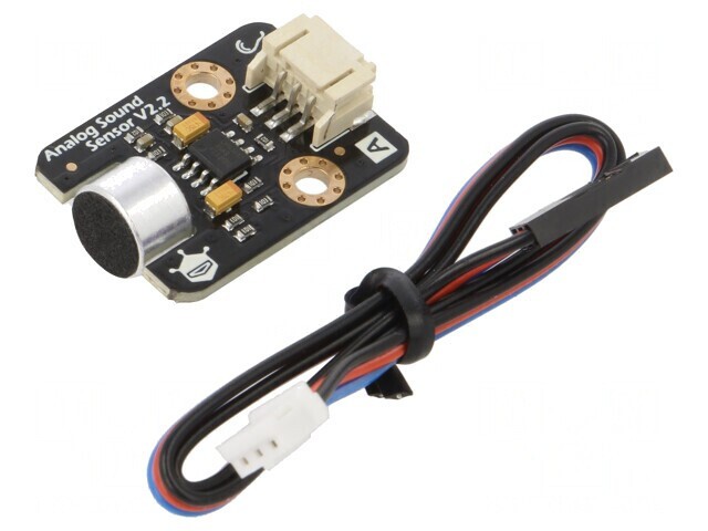 Senzor Sunet Analogic 5VDC Gravity cu Modul și Cabluri