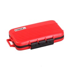 Cutie rigida LYNCA KH-6 pentru carduri SD / microSD / CF Rosu