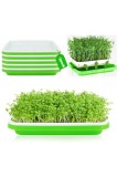 5 bucăți tăvi de germinație pentru &icirc;ncolțit tăvi de germinație pentru &icirc;ncolțit tăvi de cultivare a cressului tăvi de germinație cutie de germinație pe