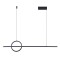 Pendul Hera LED 40W IP20, negru, Erste