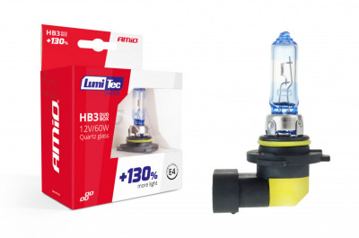 Set becuri cu halogen HB3 12V 60W LumiTec LIMITED + 130% DUO BOX AVX-AM02103 foto