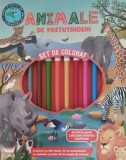 Cumpara ieftin Animale de pretutindeni. Set de colorat - Hardcover - *** - Litera mică