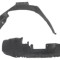 Carenaj roata Opel Astra F, 09.1991-12.2002, partea Dreapta, Fata, 01102340, polietilena 5507FP1T