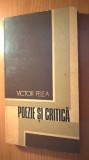 Cumpara ieftin Victor Felea - Poezie si critica (Editura Dacia, 1971)