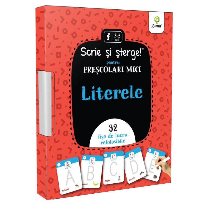 Literele - Prescolari Mici, - Editura Gama