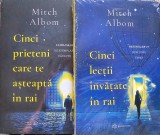 Pachet 2 carti: 5 prieteni care te asteapta in rai + 5 lectii invatate in rai, 2023, Bookzone