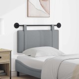 vidaXL Cap de pat suspendat Gri deschis 100 x 55 x 5 cm țesătură 42031346