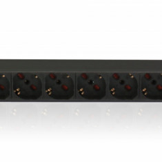 PDU Techly Multi-Socket 8 Sockets for Rack 19" C14 1U 2300W