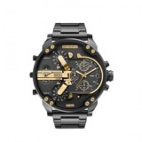 Diesel Mr. Daddy 2.0 DZ7312 Men's Chronograph Quartz Watch Black Stainless Steel Bracelet 57mm