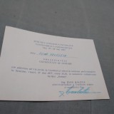 Cumpara ieftin INVITATIE CENTENARUL INDENPENDENTEI /PERIOADA COMUNISTA /DEJ 1977