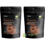 Pachet Cacao Pulbere Raw Ecologica/Bio 250g+250g
