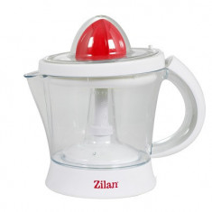 Storcator citrice ZILAN ZLN-7832, Alb/Rosu Capacitate 1L, Cana gradata, Functie reverse, Putere 40W,