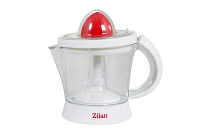 Storcator citrice ZILAN ZLN-7832, Alb/Rosu Capacitate 1L, Cana gradata, Functie reverse, Putere 40W, foto