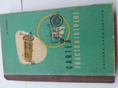 Cartea tractoristului 1962 foto