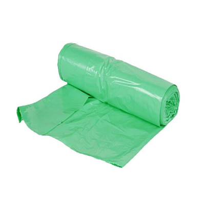 Saci Menajeri, 60L, 60x80 cm, 20 Buc/Rola, Material HDPE, Culoare Verde, Saci Menaj 60L, Saci de Gunoi, Saci Menajeri 60L, Saci de Gunoi Plastic, Saci foto