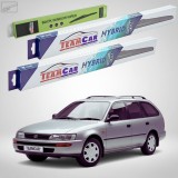 Cumpara ieftin Ștergătoare Toyota Corolla E10 Estate 1992-1997 | Set Față și Spate Hibrid &ndash; TeamCar&reg;