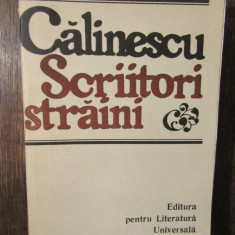 Scriitori străini - G. Călinescu