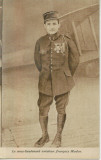 WW1 MILITARi AVIATOR SUBLOCOTENENT ARMATA FRANCEZA, Circulata, Germania, Printata