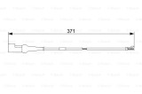 BOSCH 1 987 473 576 senzor de avertizare,uzura placute de frana
