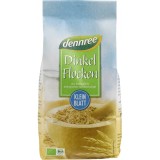Fulgi Mici Spelta Bio Dennree 1kg - Cereale Vechi, Ideali pentru Musli si Deserturi, Fara Aditivi