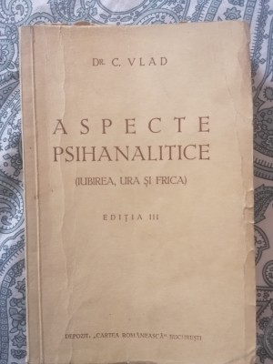 Dr. C. Vlad - Aspecte psihanalitice foto