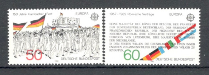 Germania.1982 EUROPA-Evenimente istorice SE.532