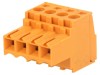 Regletă de conexiuni deconectabilă 4 piste 3,5mm