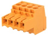 Regletă de conexiuni deconectabilă 4 piste 3,5mm