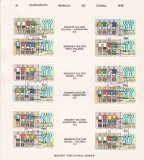 Argentina 1978 - C.M. Fotbal Argentina - Faza a II-a, Grupa B, Carton special, Nestampilat