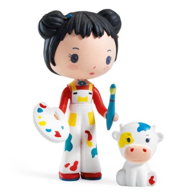 Figurine Tinyly Barbouille &amp;amp; Gribs, Djeco foto