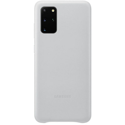 Husa Cover Leather Samsung pentru Samsung Galaxy S20 Plus Gri foto