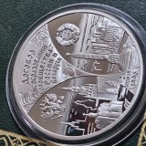 Rusia 3 ruble 1997 , argint 0.900 34,9 grame