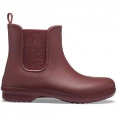 Cizme Crocs Freesail Chelsea Boot Bordo - Metallic Burgundy