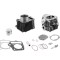 Set cilindru-chiuloasa moped 4T 80cc 139FMB, argintiu