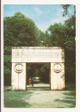 Carte Postala veche - Targu Jiu, Poarta Sarutului , Circulata 1986