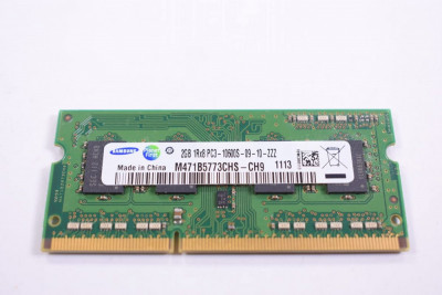 Memorie Laptop Samsung 2GB DDR3 10600S 1333Mhz CL9 M471B5773CHS foto