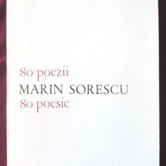 "80 poezii / 80 poesie", Marin Sorescu, 1972. Editie bilingva romana-italiana